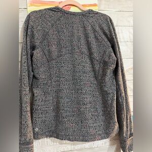 Lululemon it’s runderful neon tweed long sleeve